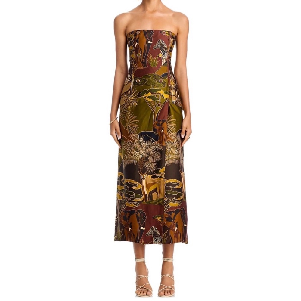 Farm Rio Savanna Dream Midi Dress